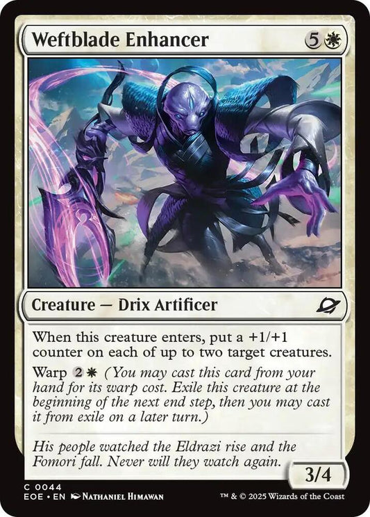 Magic: The Gathering Cards Edge of Eternities Weftblade Enhancer  C