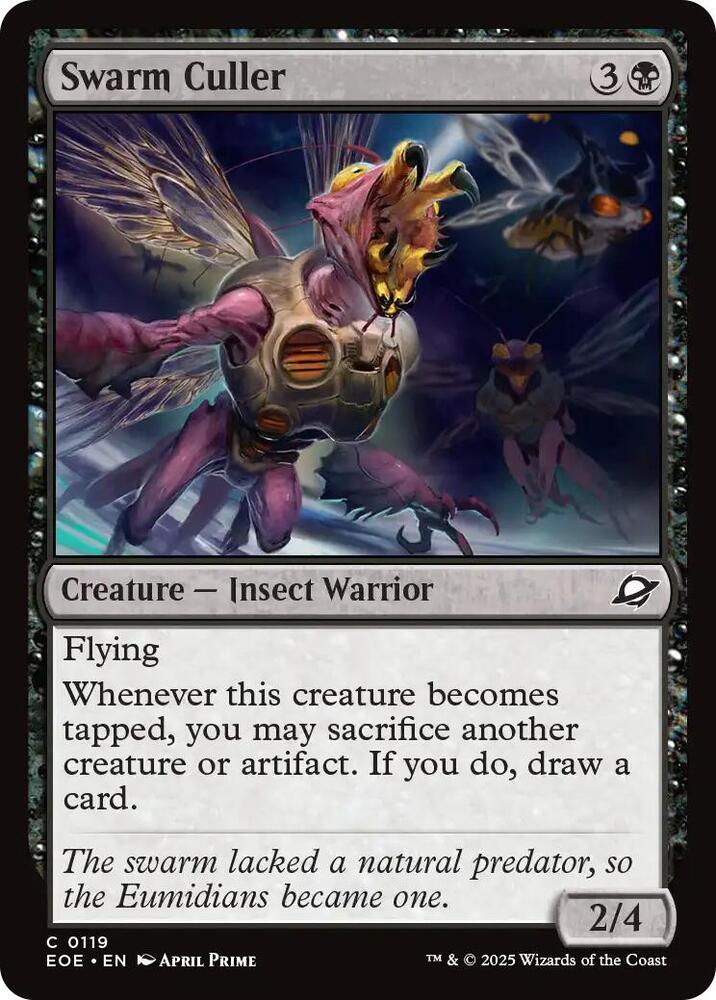 Magic: The Gathering Cards Edge of Eternities Swarm Culler  C