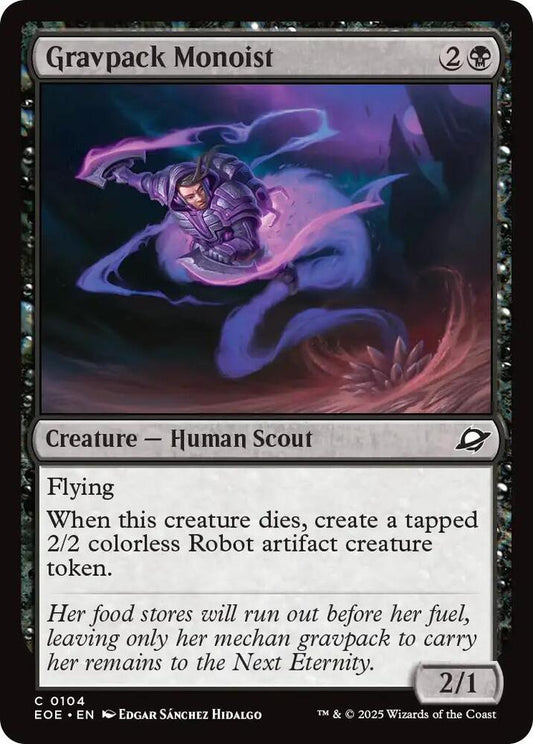 Magic: The Gathering Cards Edge of Eternities Gravpack Monoist  C