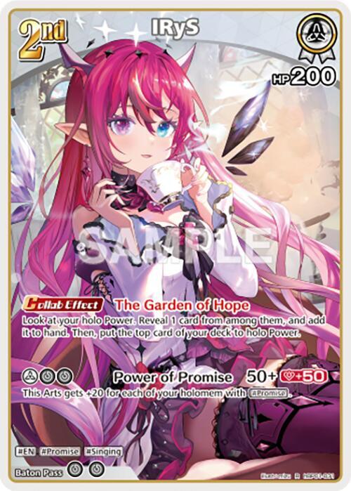 hololive OFFICIAL CARD GAME Blooming Radiance IRyS (R) hBP01-031 Rare