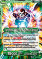 Dragon Ball Super CCG Prismatic Clash Tien Shinhan // Tien Shinhan, Return of the Mysterious Technique BT28-056 Uncommon Near Mint Foil