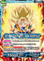 Dragon Ball Super: Masters Prismatic Clash Son Goku (Mini) // SS Son Goku (Mini), New Adventure BT28-028 Uncommon