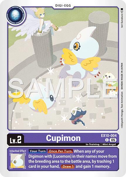 Digimon TCG Sinister Order Cupimon EX10-004 C Common