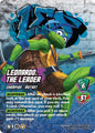 UniVersus Teenage Mutant Ninja Turtles Leonardo, the Leader TMNT01 6/186 Character Rare