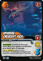 UniVersus Teenage Mutant Ninja Turtles Spinning Crescent Kick TMNT01 23/186 Uncommon Near Mint