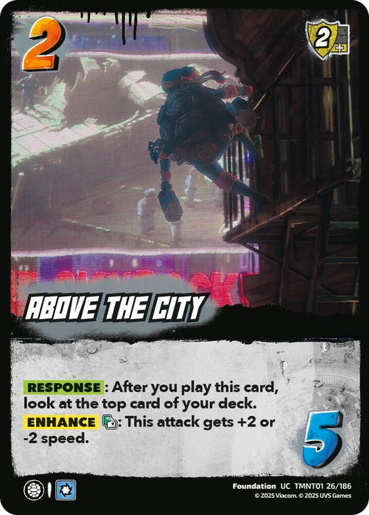 UniVersus Teenage Mutant Ninja Turtles Above the City TMNT01 26/186 Uncommon