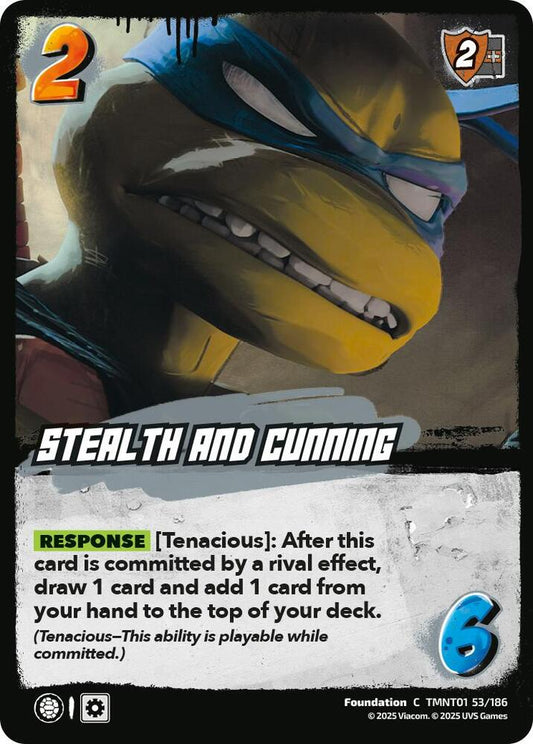 UniVersus Teenage Mutant Ninja Turtles Stealth and Cunning TMNT01 53/186 Common