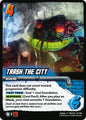 UniVersus Teenage Mutant Ninja Turtles Trash the City TMNT01 78/186 Rare Near Mint Foil
