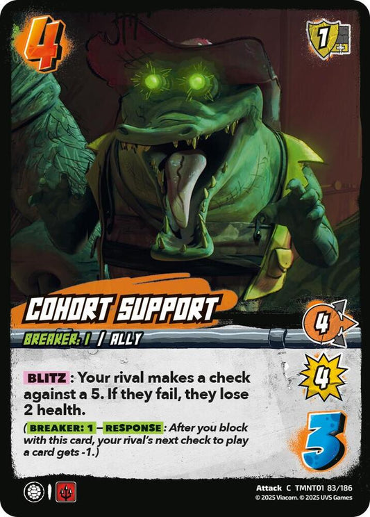 UniVersus Teenage Mutant Ninja Turtles Cohort Support TMNT01 83/186 Common