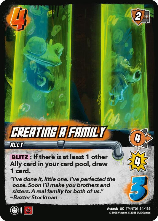 UniVersus Teenage Mutant Ninja Turtles Creating a Family TMNT01 84/186 Uncommon Near Mint