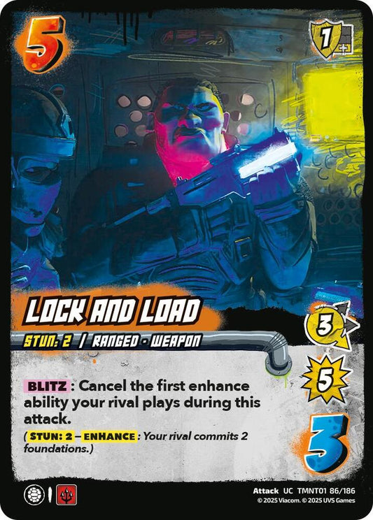 UniVersus Teenage Mutant Ninja Turtles Lock and Load TMNT01 86/186 Uncommon