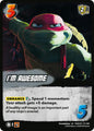 UniVersus Teenage Mutant Ninja Turtles I'm Awesome TMNT01 117/186 Uncommon Near Mint