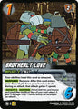 UniVersus Teenage Mutant Ninja Turtles Brotherly Love TMNT01 131/186 Rare Near Mint Foil