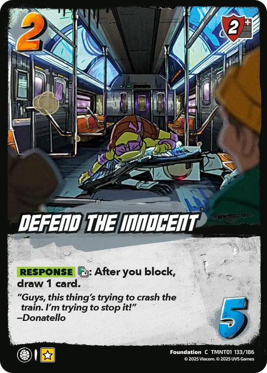 UniVersus Teenage Mutant Ninja Turtles Defend the Innocent TMNT01 133/186 Common