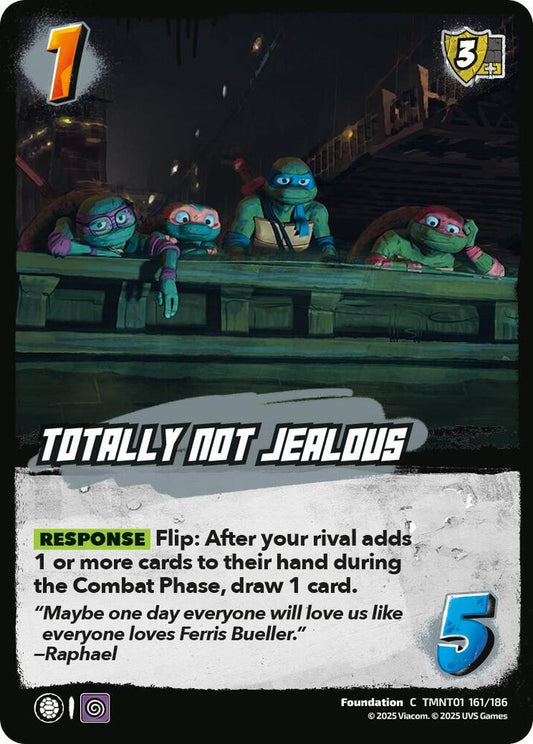UniVersus Teenage Mutant Ninja Turtles Totally Not Jealous TMNT01 161/186 Common