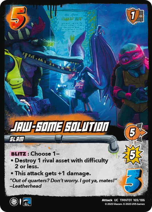 UniVersus Teenage Mutant Ninja Turtles Jaw-some Solution TMNT01 169/186 Uncommon