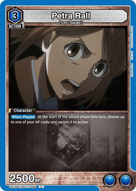 Union Arena UE10BT: Attack on Titan Petra Rall UE10BT/AOT-1-006 Common