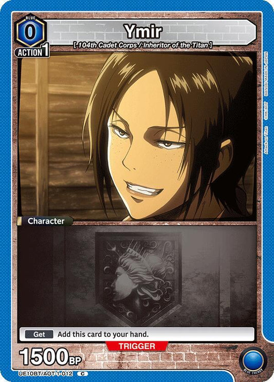 Union Arena UE10BT: Attack on Titan Ymir (012) UE10BT/AOT-1-012 Common