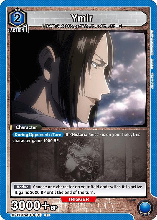 Union Arena UE10BT: Attack on Titan Ymir (013) UE10BT/AOT-1-013 Uncommon