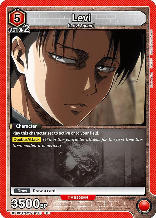 Union Arena UE10BT: Attack on Titan Levi (073) UE10BT/AOT-1-073 Rare