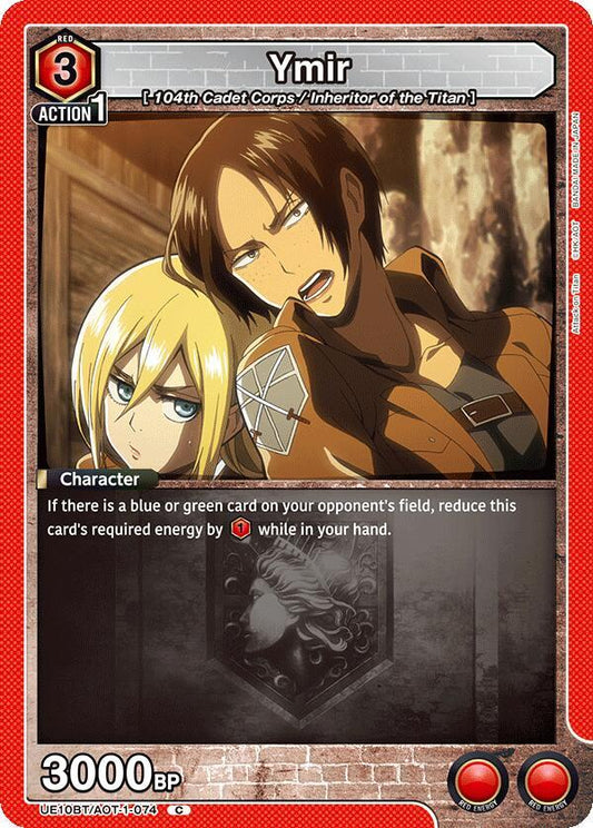 Union Arena UE10BT: Attack on Titan Ymir (074) UE10BT/AOT-1-074 Common