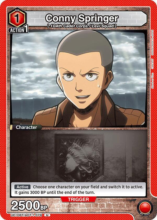 Union Arena UE10BT: Attack on Titan Conny Springer (079) UE10BT/AOT-1-079 Uncommon