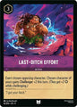Disney Lorcana Fabled Last-Ditch Effort 62/204 Uncommon