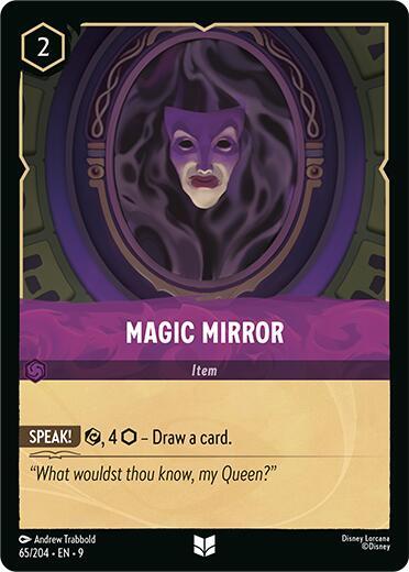 Disney Lorcana Fabled Magic Mirror 65/204 Uncommon