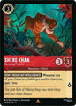 Disney Lorcana Fabled Shere Khan - Menacing Predator 104/204 Rare