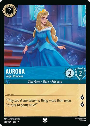 Disney Lorcana Fabled Aurora - Regal Princess 161/204 Uncommon