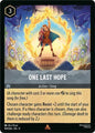 Disney Lorcana Fabled One Last Hope 197/204 Rare