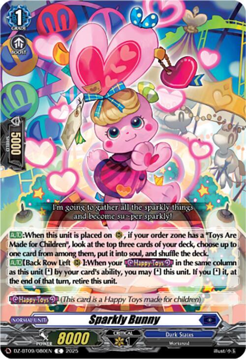 Cardfight Vanguard DZ-BT09: Super Brave Detonation Sparkly Bunny  DZ-BT09/080EN - C