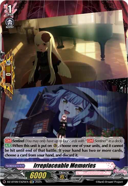 Cardfight Vanguard DZ-BT09: Super Brave Detonation Irreplaceable Memories (EXC)  DZ-BT09/EX25EN - EXC