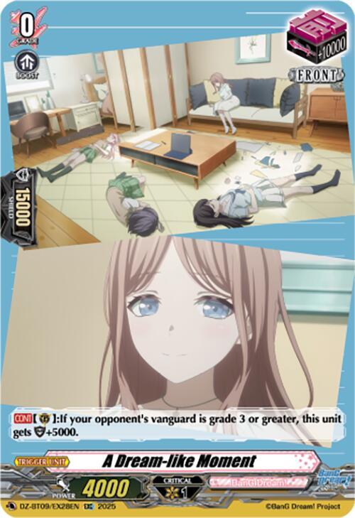 Cardfight Vanguard DZ-BT09: Super Brave Detonation A Dream-like Moment (EXC)  DZ-BT09/EX28EN - EXC