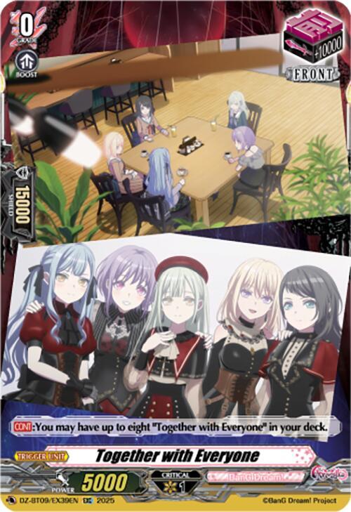 Cardfight Vanguard DZ-BT09: Super Brave Detonation Together with Everyone (EXC) (DZ-BT09/EX39EN)  DZ-BT09/EX39EN - EXC