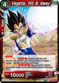 Dragon Ball Super: Masters Prismatic Clash Vegeta, Hit & Away BT28-010 Common
