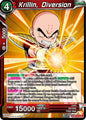 Dragon Ball Super CCG Prismatic Clash Krillin, Diversion BT28-014 Uncommon Near Mint Foil
