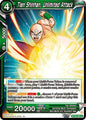 Dragon Ball Super CCG Prismatic Clash Tien Shinhan, Unlimited Attack BT28-066 Common Near Mint