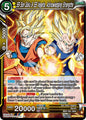 Dragon Ball Super CCG Prismatic Clash SS Son Goku & SS Vegeta, Acknowledging Strengths BT28-094 Rare Near Mint Foil
