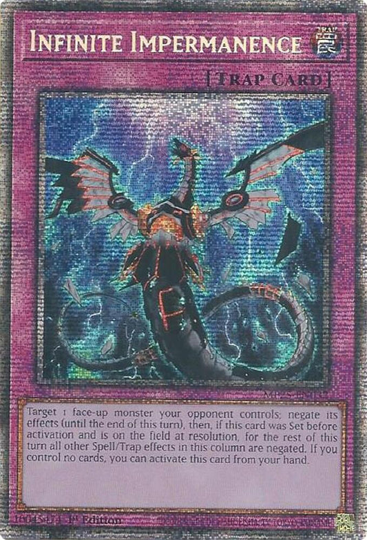 YuGiOh Cards 2025 Mega-Pack Infinite Impermanence MP25-EN032 Starlight Rare