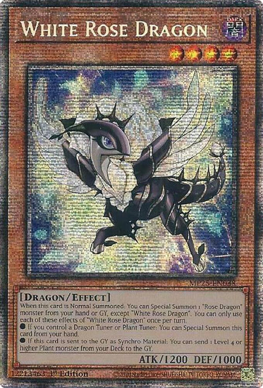 YuGiOh Cards 2025 Mega-Pack White Rose Dragon MP25-EN038 Starlight Rare