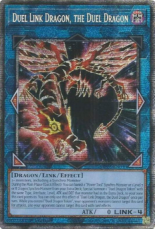 YuGiOh Cards 2025 Mega-Pack Duel Link Dragon, the Duel Dragon MP25-EN039 Starlight Rare