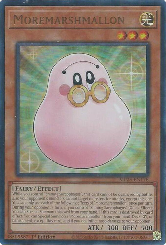 YuGiOh Cards 2025 Mega-Pack Moremarshmallon MP25-EN178 Ultra Rare