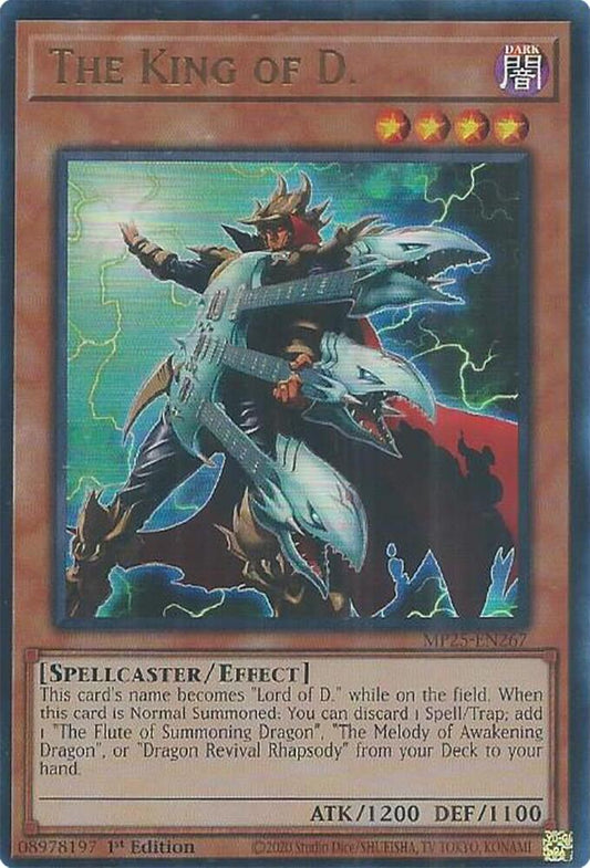YuGiOh Cards 2025 Mega-Pack The King of D. MP25-EN267 Ultra Rare