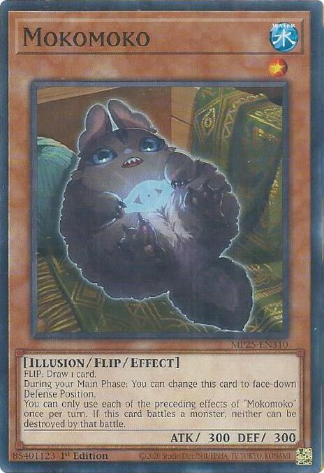 YuGiOh 2025 Mega-Pack Mokomoko MP25-EN310 Common Near Mint 1st Edition
