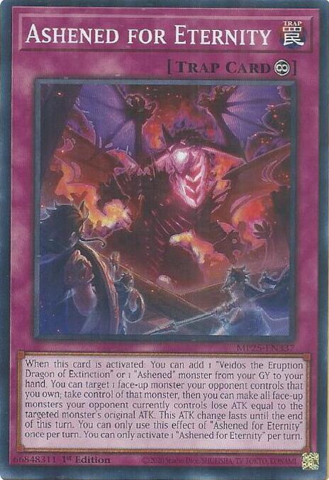 YuGiOh Cards 2025 Mega-Pack Ashened for Eternity MP25-EN337 Common
