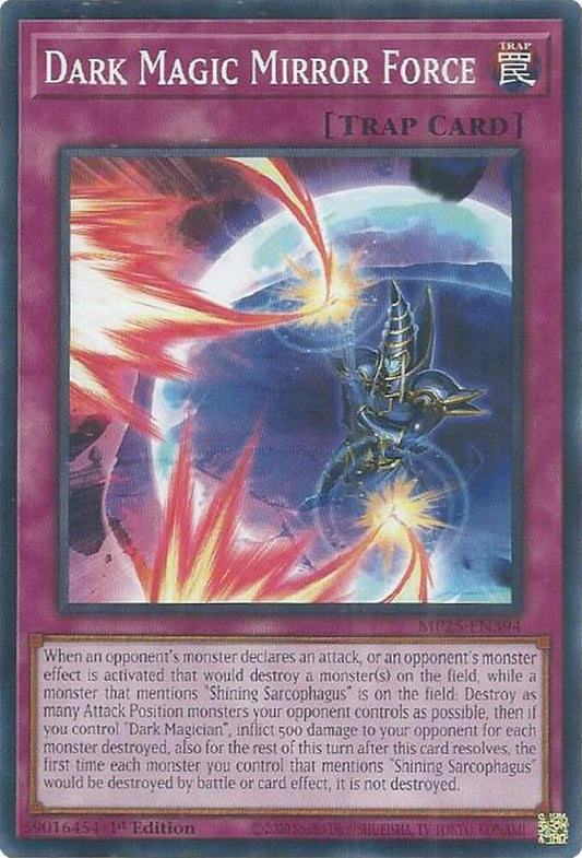 YuGiOh Cards 2025 Mega-Pack Dark Magic Mirror Force MP25-EN394 Common