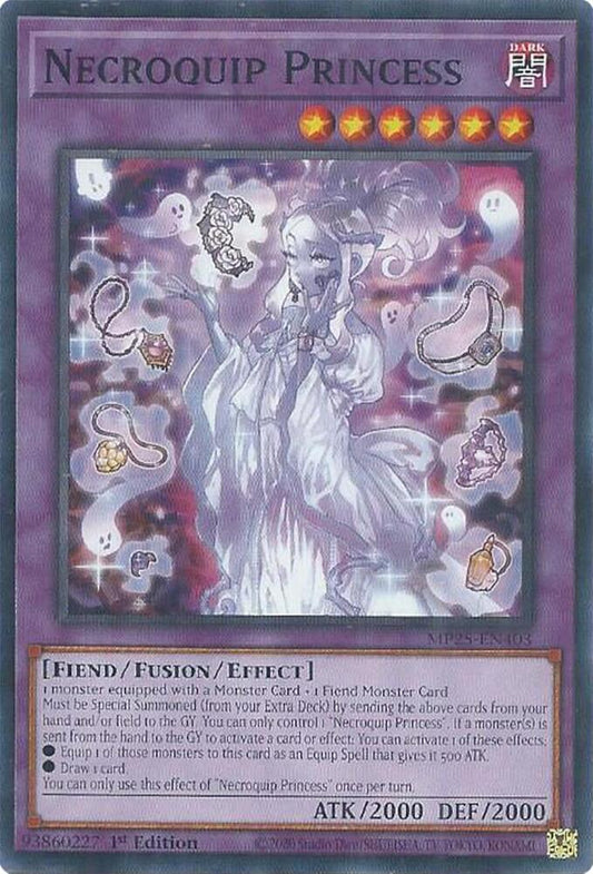 YuGiOh Cards 2025 Mega-Pack Necroquip Princess MP25-EN403 Common