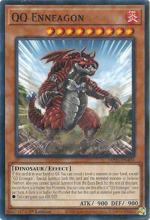 YuGiOh 2025 Mega-Pack QQ Enneagon MP25-EN434 Common Near Mint 1st Edition