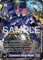 Digimon TCG Sinister Order Lucemon: Satan Mode (Alternate Art) EX10-060 SR Super Rare